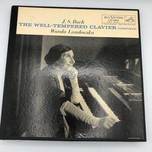 JS Bach Well Tempered Clavier - Complete - Wanda Landowska RCA Victor LM-6801